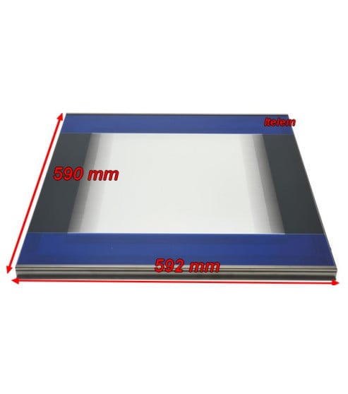Vitre de façade four Desco C8114-90