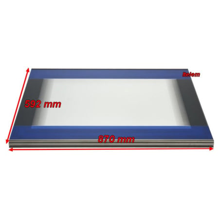 Vitre de façade four Desco C8115-90