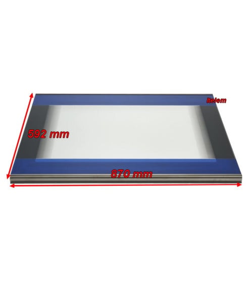 Vitre de façade four Desco C8115-90