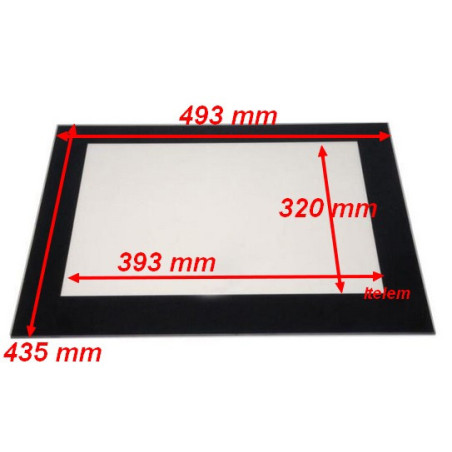 Vitre intérieure porte four Whirlpool 480121101609