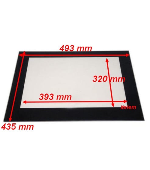 Vitre intérieure porte four Whirlpool 480121101609