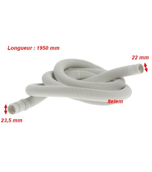 Tuyau vidange lave vaisselle Bosch 00353684