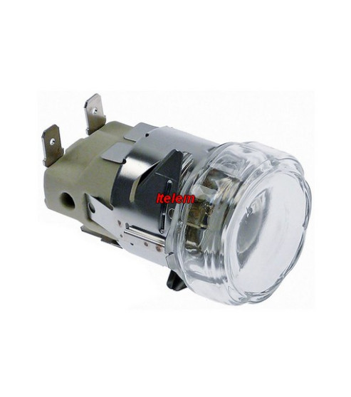 Douille avec lampe E14 25W 230V four fourneau Smeg 663.047.00