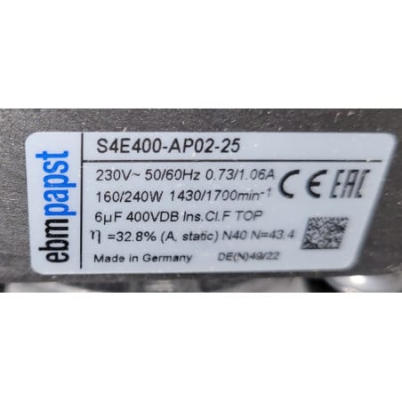 Ebmpapst S4E400-AP02-25