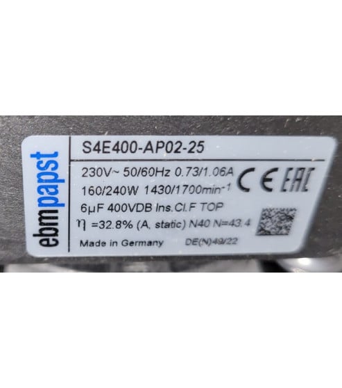 Ebmpapst S4E400-AP02-25