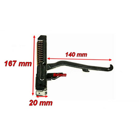 Charnière droite ou gauche porte four Whirlpool Bauknecht 481241719114