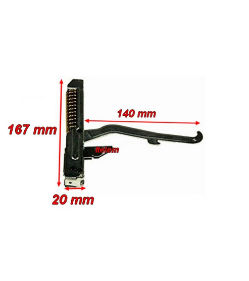 Charnière droite ou gauche porte four Whirlpool Bauknecht 481241719114