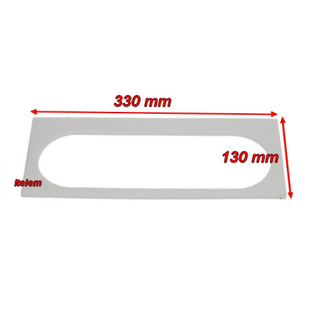 Joint vitre de porte four à pizza Italforni 57700007