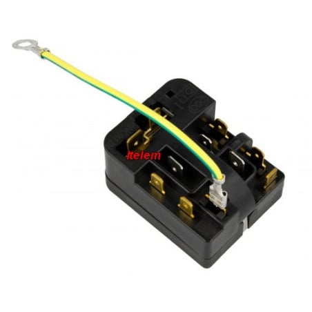 Relais de démarrage avec klixon réfrigérateur Hotpoint Ariston C00297775