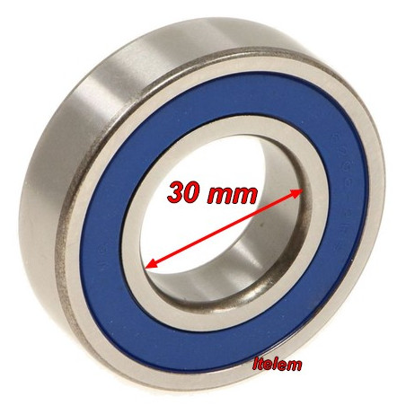 Roulement de palier 30 x 62 x 16 mm lave-linge Continental Edison K1924651