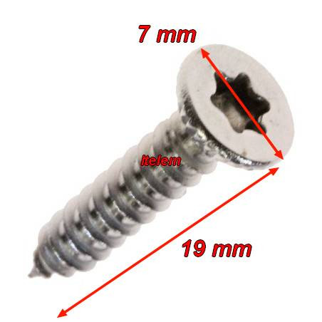 Vis de fixation lave-vaisselle Miele 6090030