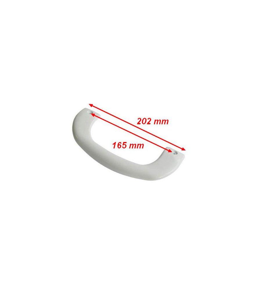 Poignée De Porte Réfrigérateur FAR / SELECLINE - Référence 4250630110 - Longueur 258 Mm - 6