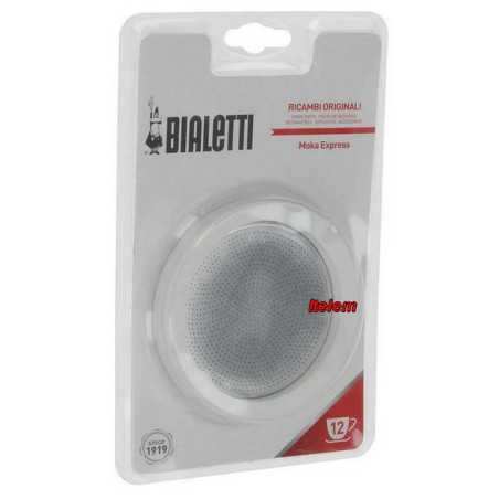 Kit 3 joints et 1 filtre pour machine à café 12 tasses Bialetti 0800036