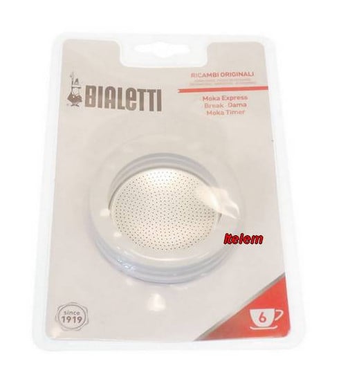 Kit 3 joints et 1 filtre pour machine à café 6 tasses Bialetti 0800034
