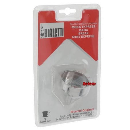 Filtre avec entonnoir pour machine à café 1 tasse Bialetti 0800131