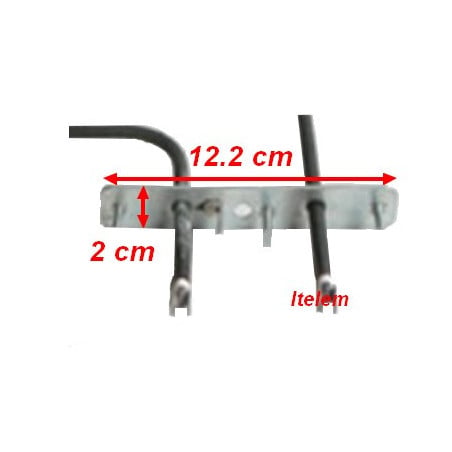 Resistance grill four Brandt 75X2031