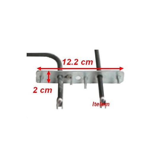 Resistance grill four Brandt 75X2031