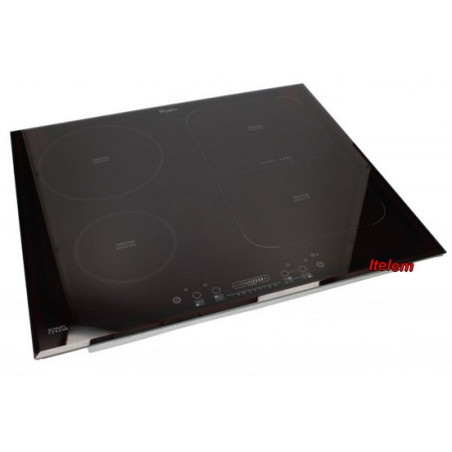 Dessus verre table de cuisson Whirlpool 481010494971
