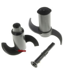 Kit fourreau d'axe couteau métal et pétrin robot Magimix