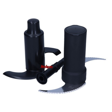 Kit fourreau d'axe couteau métal et pétrin robot Magimix 5100G