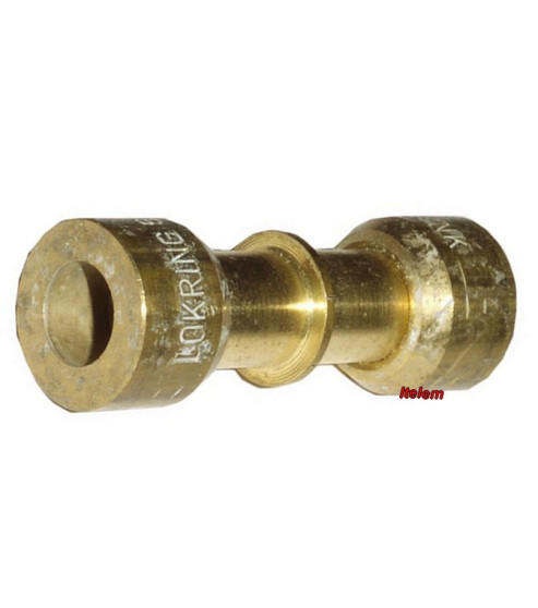 Raccord Lokring aluminium 6.5/6.5 mm 6.5NKMs00