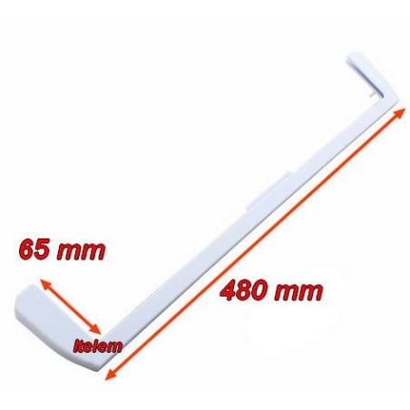 Profil avant clayette réfrigérateur Hotpoint C00281602