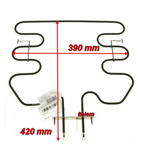Résistance de voûte-grill four Brandt AS0039617