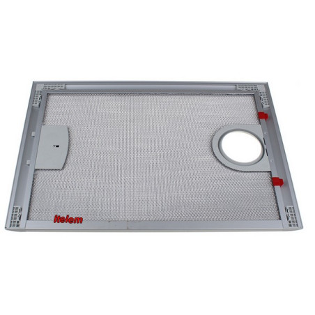 Filtre à graisse métallique gauche hotte Bosch Siemens 00365479