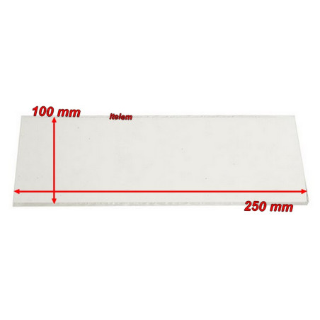 Vitre de porte de four à pizza Fimar CO1200