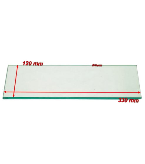 Vitre de porte de four à pizza Italforni 58300001