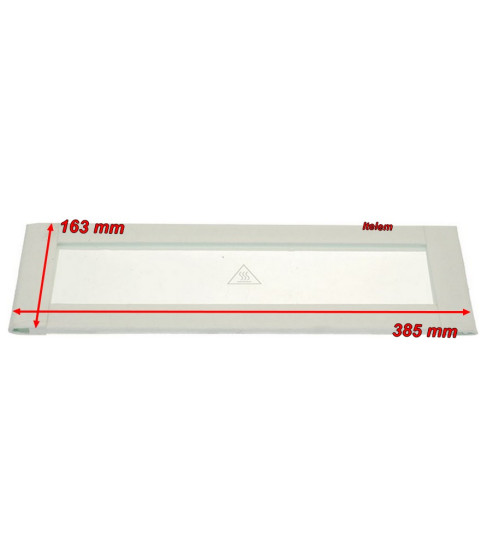 Vitre de porte de four à pizza Zanussi