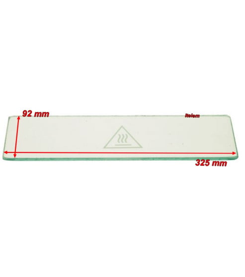 Vitre de porte de four à pizza Zanolli CRIS0026