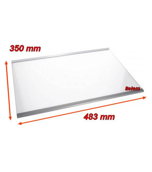 Clayette verre réfrigérateur Bauknecht 481010667591