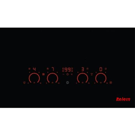 Dessus verre vitrocéramique plaque de cuisson Electrolux 5551121592