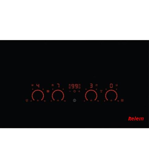 Dessus verre vitrocéramique plaque de cuisson Electrolux 5551121592