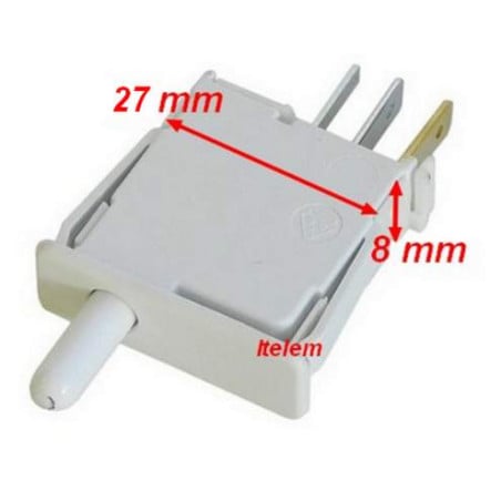 Interrupteur porte éclairage réfrigérateur Bosch 00609959