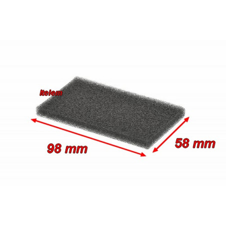 Filtre sortie d'air aspirateur Bosch 00172139