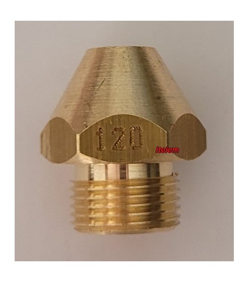 Injecteur gaz calibre 120 piano fourneau Thirode