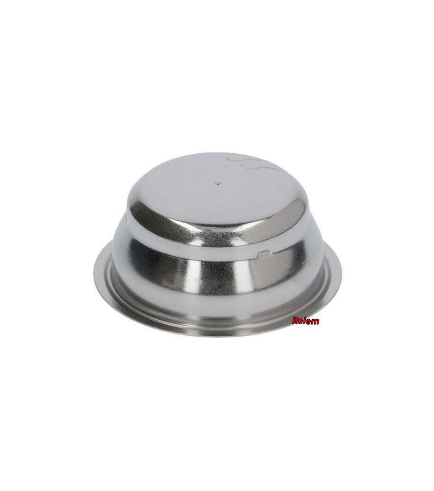 Filtre 2 Tasses Pour Machines à Café De'Longhi Distinta, Dedica, Icona... - Acier Inox