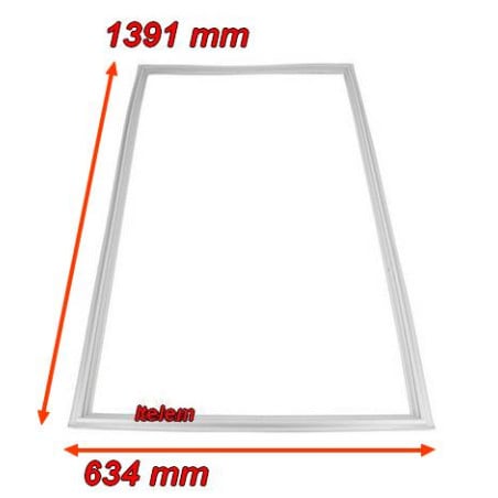 Joint magnétique porte vitrine réfrigérée IARP 1391 x 634 mm