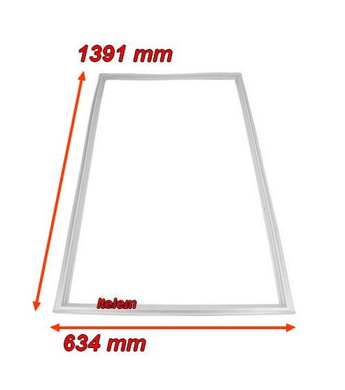 Joint magnétique porte vitrine réfrigérée IARP 1391 x 634 mm