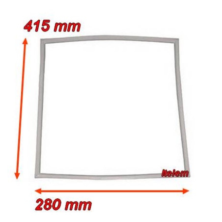 Joint magnétique de porte table réfrigérée professionnelle 415 mm x 280 mm