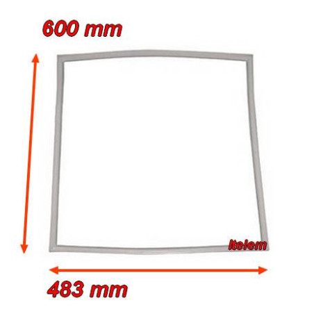 Joint magnétique de porte table réfrigérée Friulinox 600 mm x 483 mm