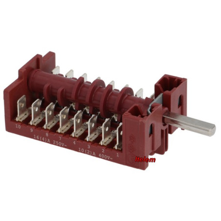 Commutateur cuisinière Zanussi 004268