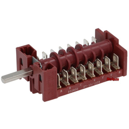 Commutateur cuisinière Zanussi 004268
