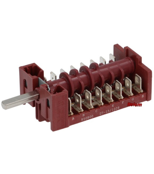 Commutateur cuisinière Zanussi 004268