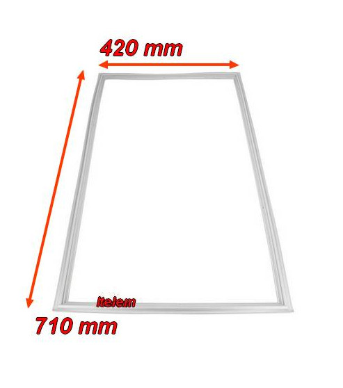 Joint de porte table réfrigérée Metos 710 x 420 mm