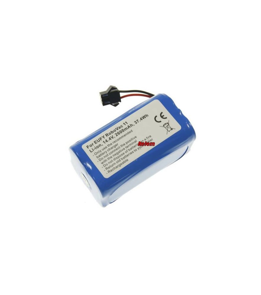 Batterie Robot Aspirateur 18650B4 4S1P AAF 4, UR18650ZT 4S1P AAF, ILife V7S, 4ICR19/65, Genio Aîchement 500, ILife V50 Pro