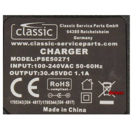 Chargeur pour aspirateur Dyson S12 V10 969350-03