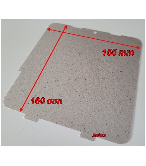 Plaque mica four à micro-ondes Valberg 460c13
